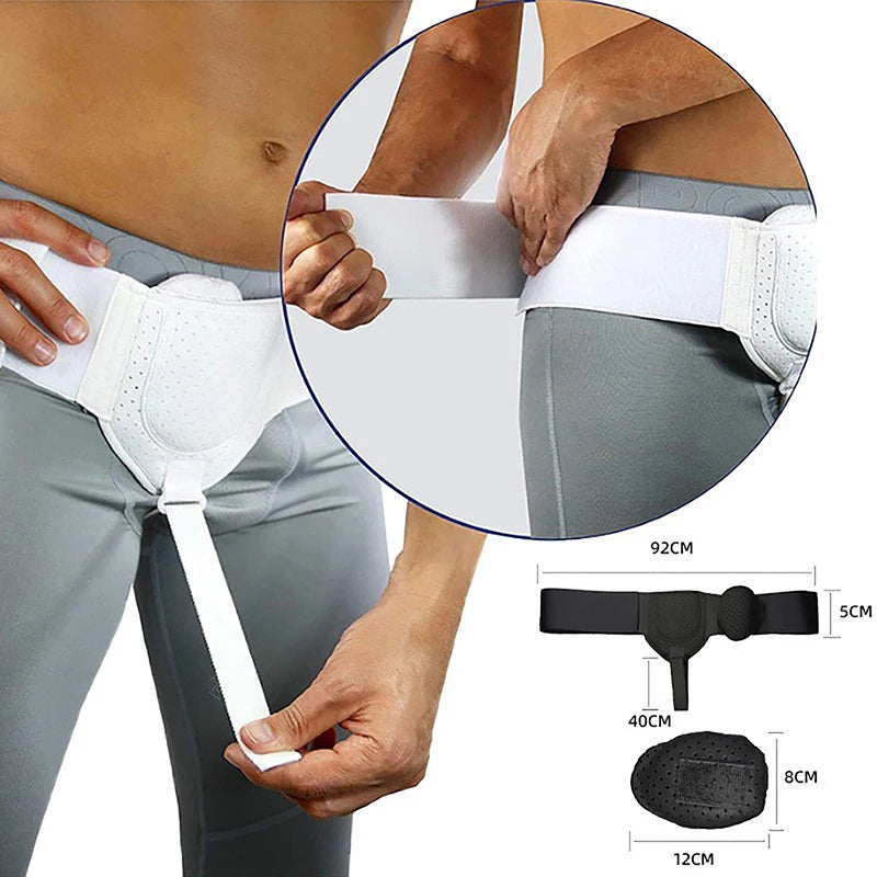 New Hernia Belt Truss for Inguinal Sports Hernia Support Pain Relief Recovery Strap Breathable Hernia Belts