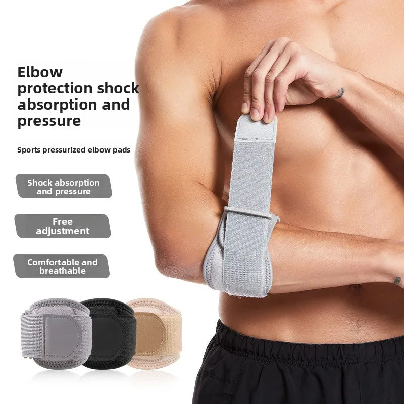 1PCS Adjustable Basketball Tennis Golf Elbow Support Golfer'S Strap Elbow Pads Lateral Pain Syndrome Epicondylitis Brace