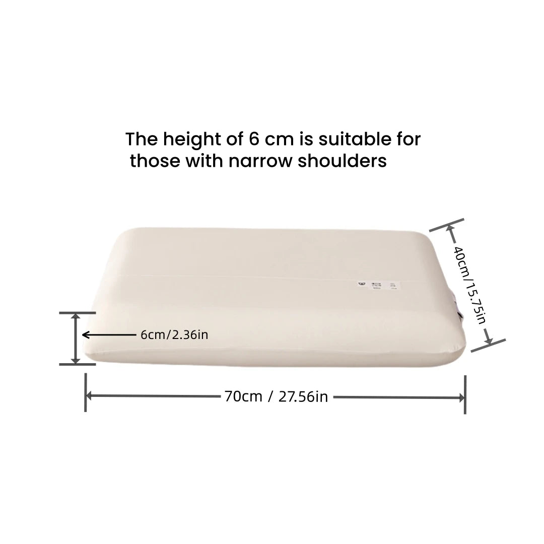 1 Solid Slow-Recovery Memory Foam Pillow in 6 Cm, 8 Cm and 10 Cm Heights. True Slow Support & Slow Rebound. Hotel Quality