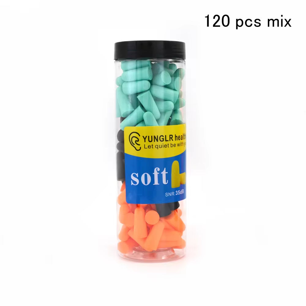 Ear Plugs Earplugs Noise Reduction Ear Plug Foam Oordopjes Slapen Sleep anti Noise Reduction Music Cancelling Insulation Earplug