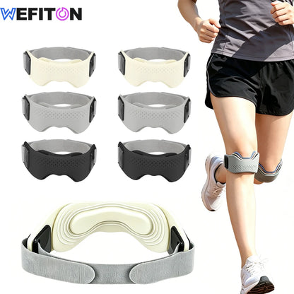 Silicone Patellar Tendon Support Strap Knee Brace for Women Men - Adjustable Non-Slip Patella Band Support Stabilizer for Sports