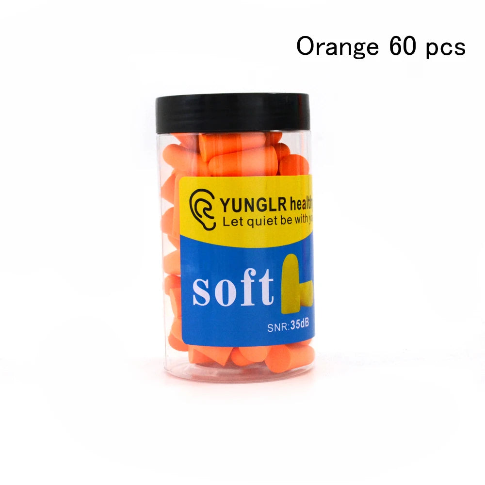 Ear Plugs Earplugs Noise Reduction Ear Plug Foam Oordopjes Slapen Sleep anti Noise Reduction Music Cancelling Insulation Earplug
