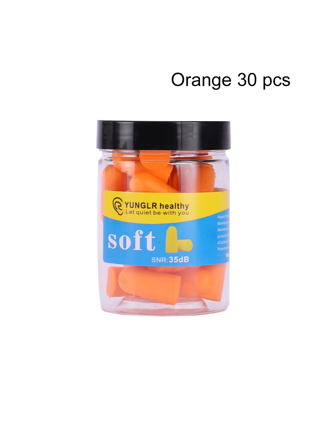 Ear Plugs Earplugs Noise Reduction Ear Plug Foam Oordopjes Slapen Sleep anti Noise Reduction Music Cancelling Insulation Earplug