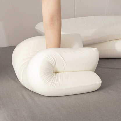 1 Solid Slow-Recovery Memory Foam Pillow in 6 Cm, 8 Cm and 10 Cm Heights. True Slow Support & Slow Rebound. Hotel Quality