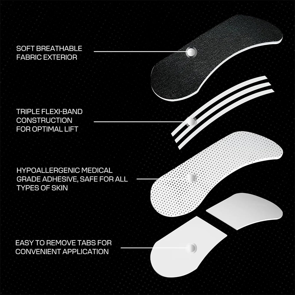 Anti Snoring Nose Strips for Breathing Correction Physical Expansion Breathable Nasal Patch Better Sleep Anti-Snoring Nasal Stri