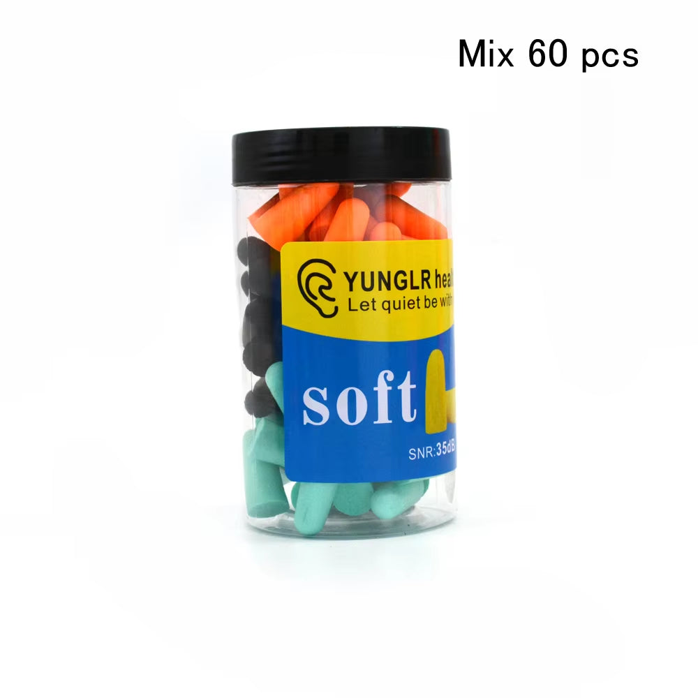 Ear Plugs Earplugs Noise Reduction Ear Plug Foam Oordopjes Slapen Sleep anti Noise Reduction Music Cancelling Insulation Earplug