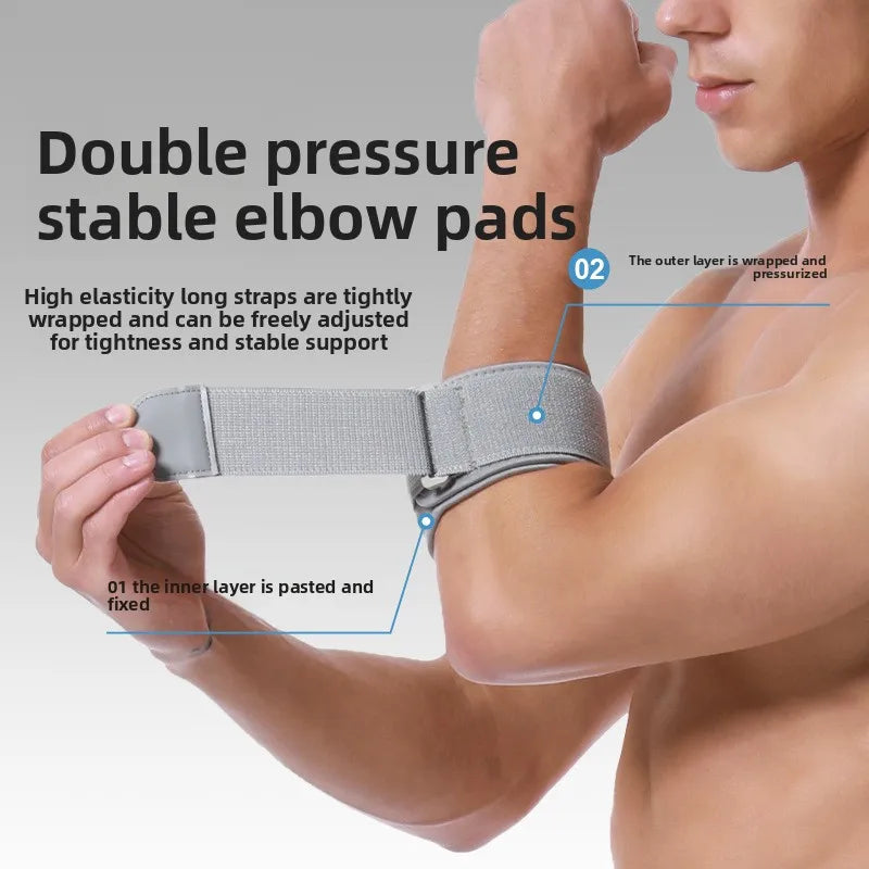 1PCS Adjustable Basketball Tennis Golf Elbow Support Golfer'S Strap Elbow Pads Lateral Pain Syndrome Epicondylitis Brace