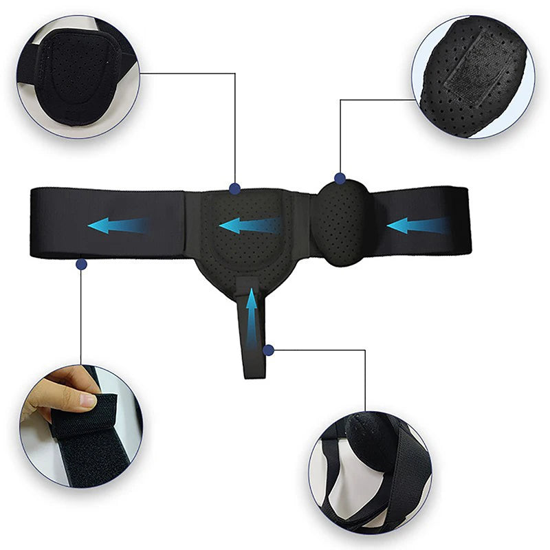 New Hernia Belt Truss for Inguinal Sports Hernia Support Pain Relief Recovery Strap Breathable Hernia Belts