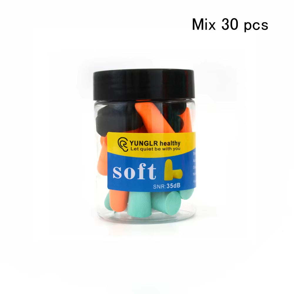 Ear Plugs Earplugs Noise Reduction Ear Plug Foam Oordopjes Slapen Sleep anti Noise Reduction Music Cancelling Insulation Earplug