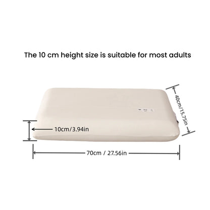 1 Solid Slow-Recovery Memory Foam Pillow in 6 Cm, 8 Cm and 10 Cm Heights. True Slow Support & Slow Rebound. Hotel Quality