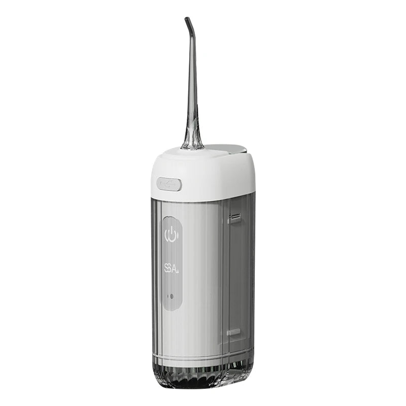 Portable Electric Water Flosser, Foldable & Retractable Oral Irrigator for Teeth Cleaning, Braces & Tongue Care