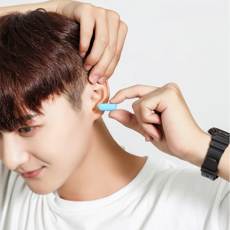 Ear Plugs Earplugs Noise Reduction Ear Plug Foam Oordopjes Slapen Sleep anti Noise Reduction Music Cancelling Insulation Earplug